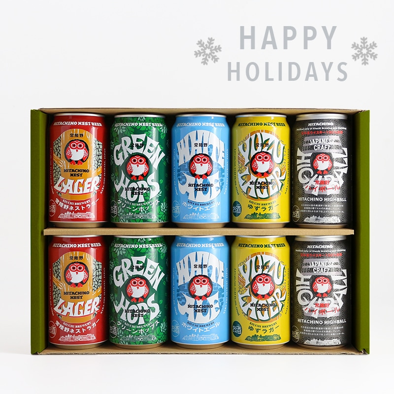 [クリスマスギフト]常陸野 アソート10缶セット