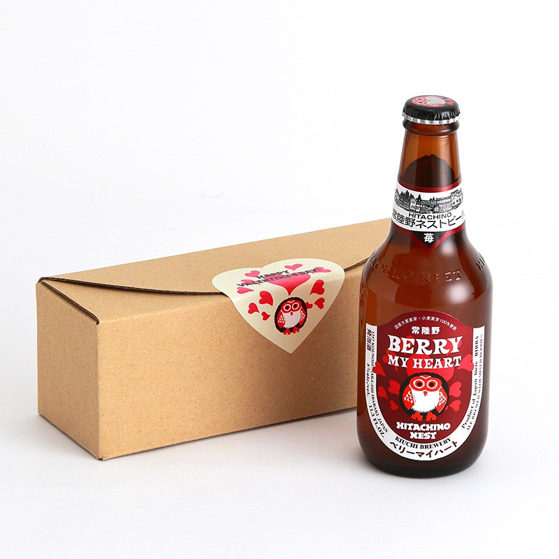 【2026バレンタイン】常陸野ネストビール ベリーマイハート BERRY MY HEART 330ml<ギフトボックス付>