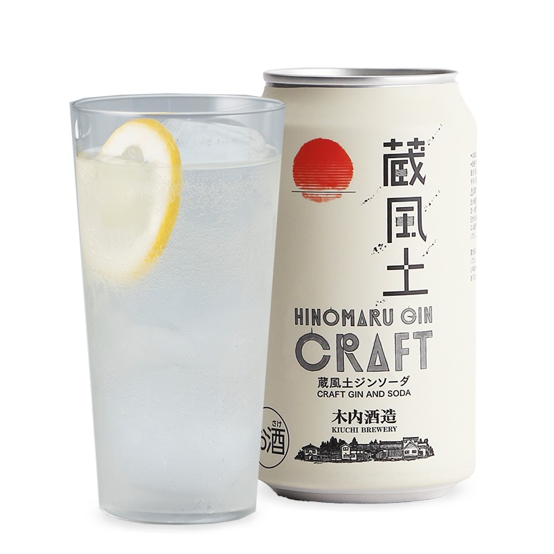 日の丸ジン 蔵風土ジンソーダ 355ml缶 24本セット