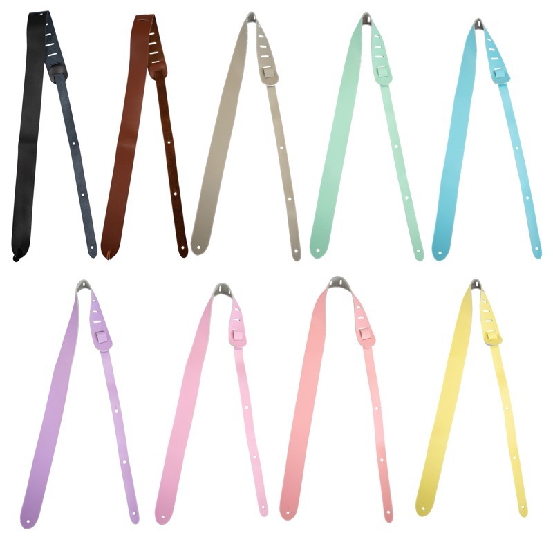 KIWAYA】STP 本革ウクレレストラップ 9種 （エンドピン付属