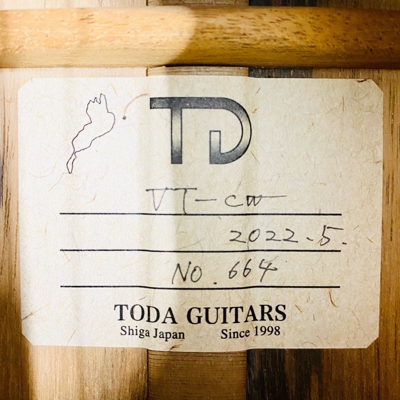 TODA GuitarsVT-CW No.664 ƥʡ