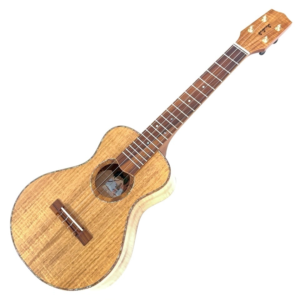 ギター・ウクレレ・マンドリ＊リメイク工房 unknown USED 中古 山崎ギター工房 Volcano Koa Tenor ｜イケベ