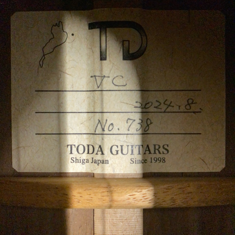 TODA GuitarsVC No.738 󥵡ȥ