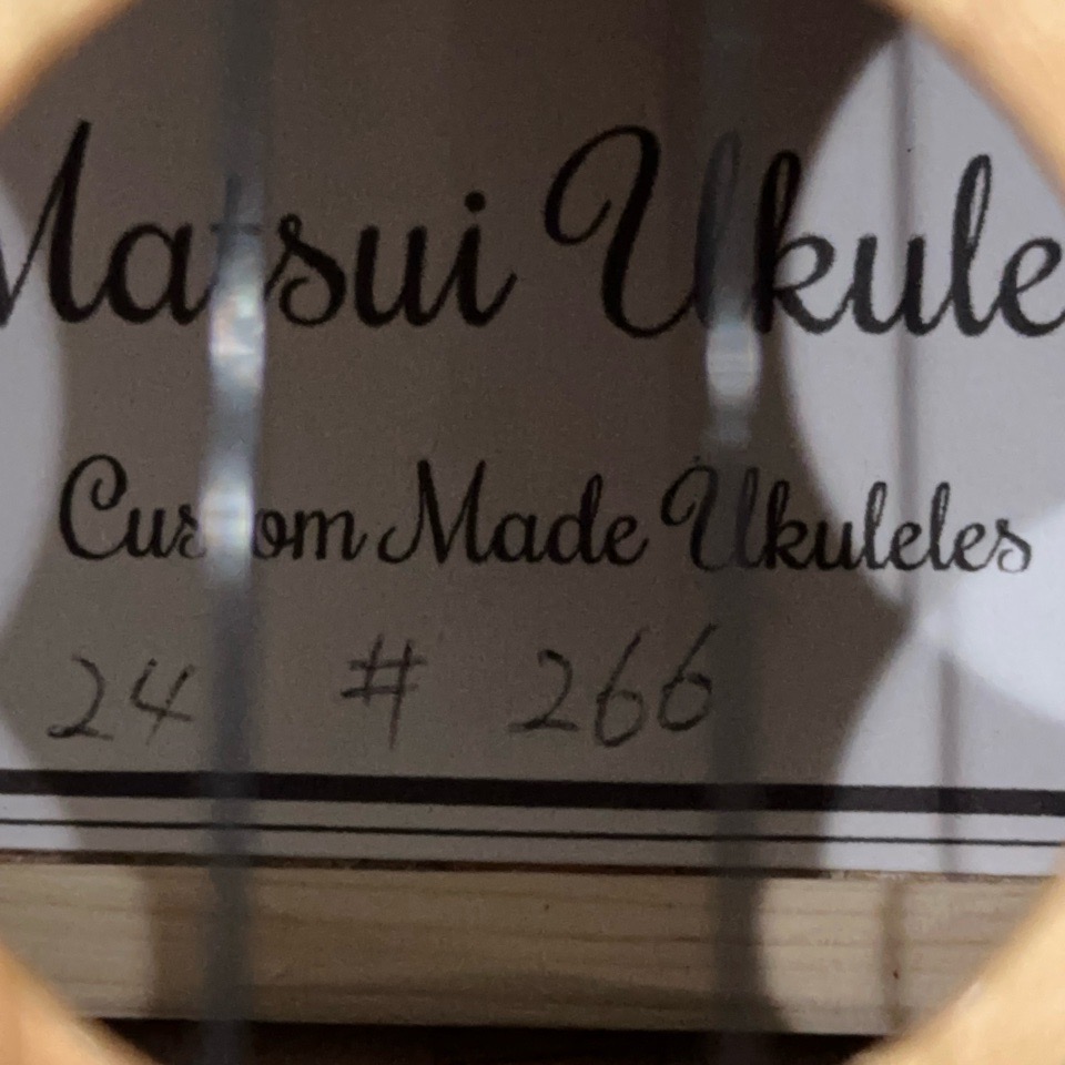 Matsui UkulelePukka C #266 󥵡ȥ