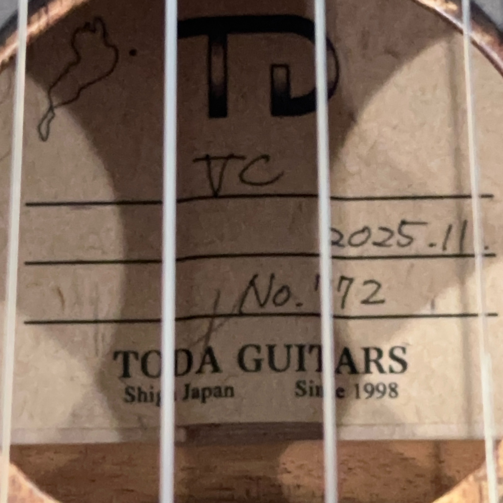 ��TODA GUITARS��VC No.772 ���󥵡��ȥ�����