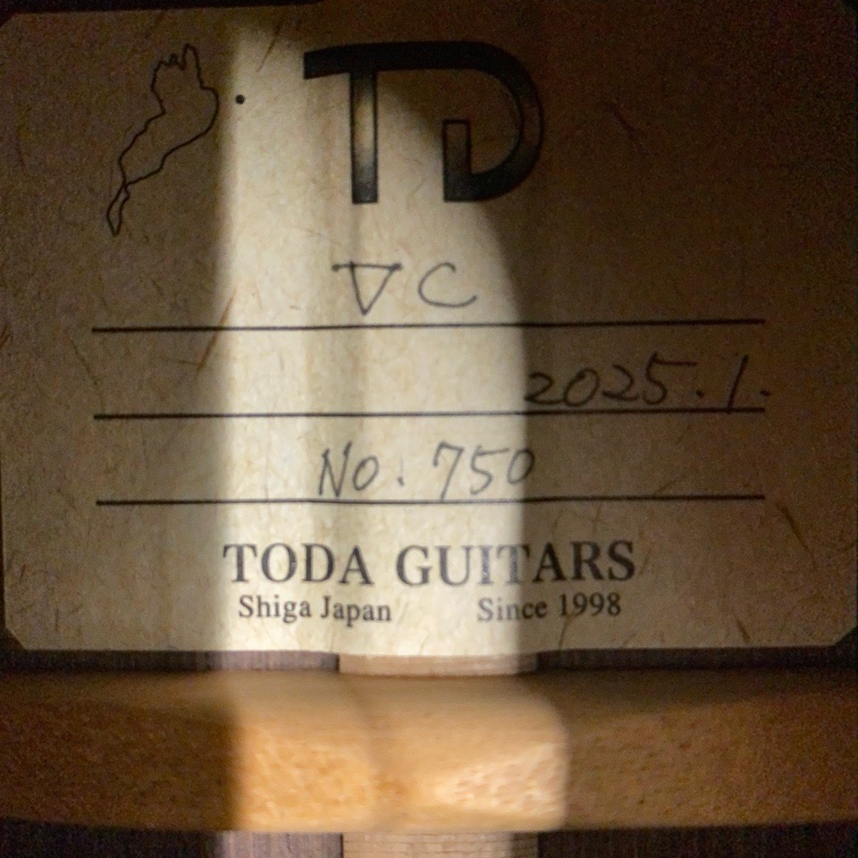 TODA GuitarsVC No.750 󥵡ȥ