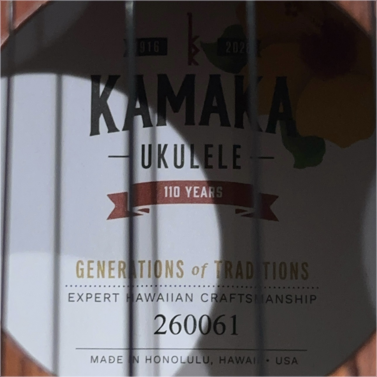 KAMAKA】HF-1 ☆110周年記念モデル ソプラノ｜ウクレレ専門店 KIWAYA