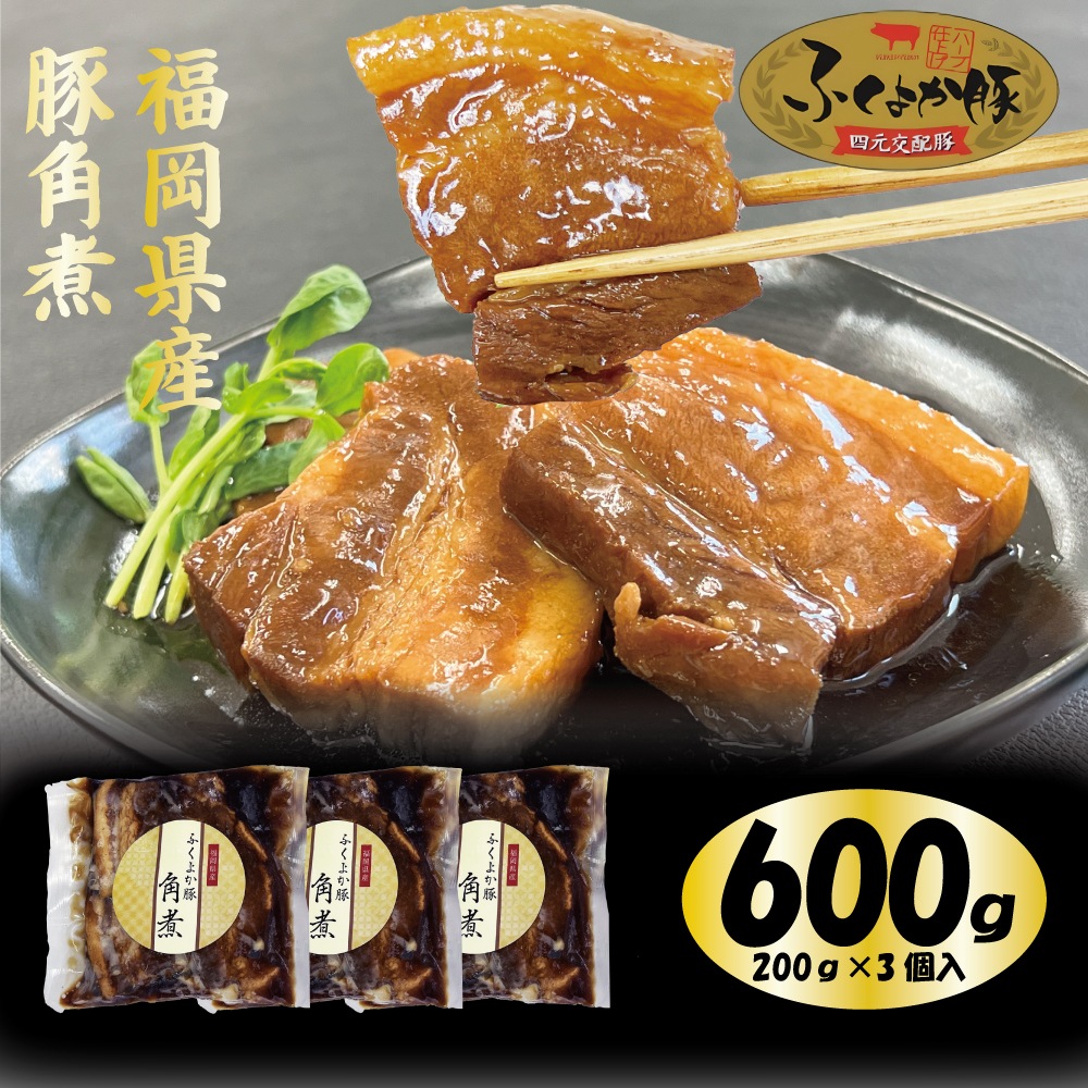 ふくよか豚　豚角煮　