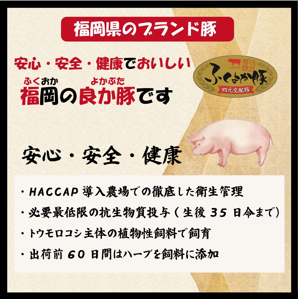 ふくよか豚　豚角煮　