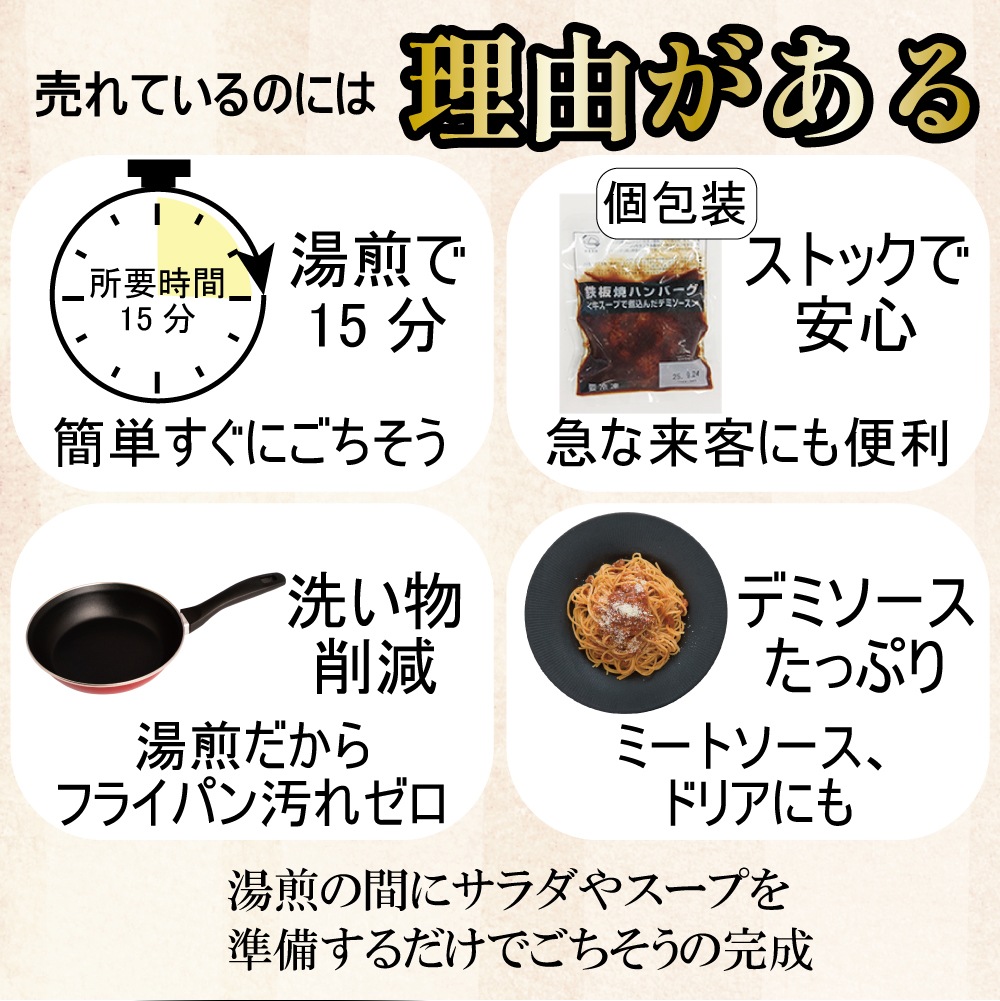 デミハンバーグ2種セット