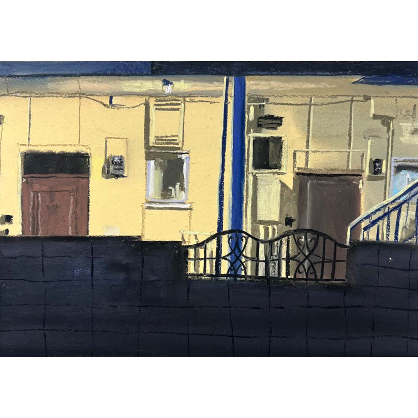 坂口恭平／夜ご飯食べた帰り道のアパートの光