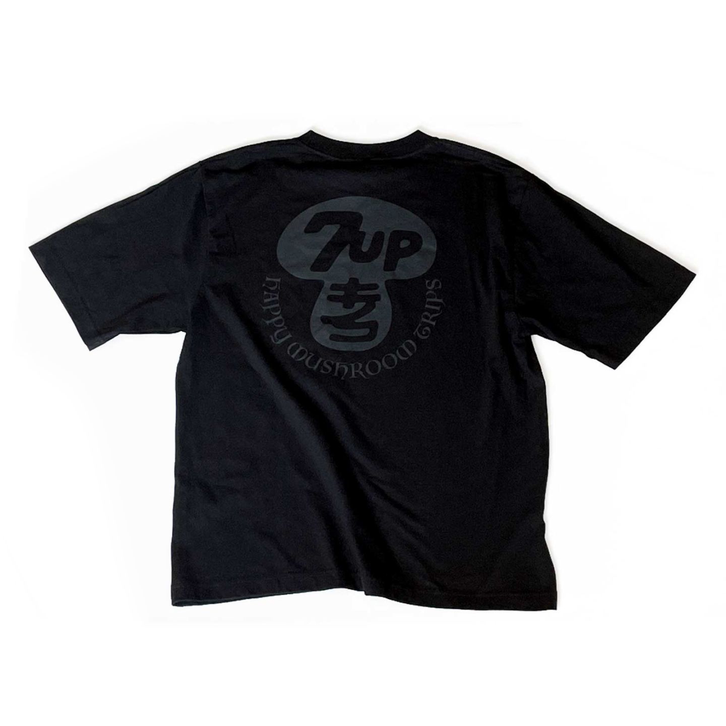 7UPキノコ/7UPTシャツ_S＜ワッペン付＞