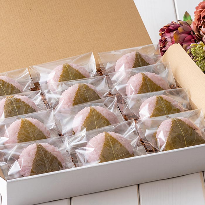 【期間限定】団平/冷凍 桜もち24個（12個入り×2箱）