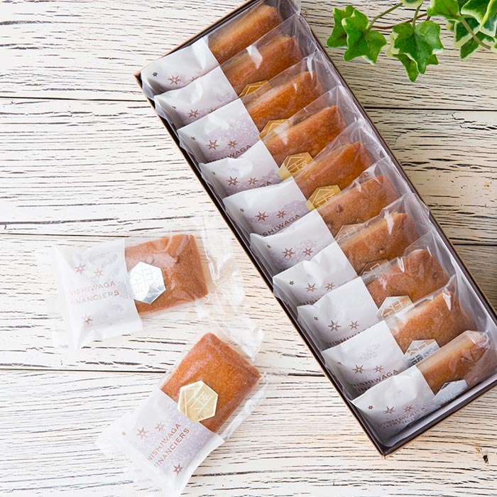 お菓子処たかはし/金銀のフィナンシェ