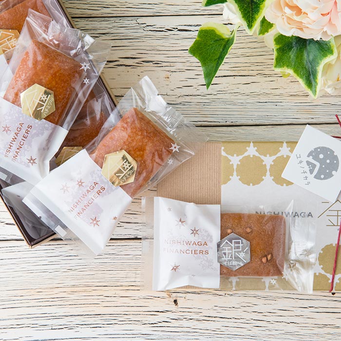 お菓子処たかはし/金銀のフィナンシェ