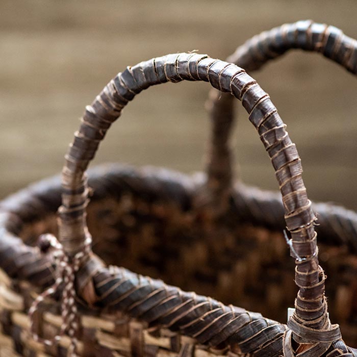 WAKAHATA social club／胡桃カゴ(小)