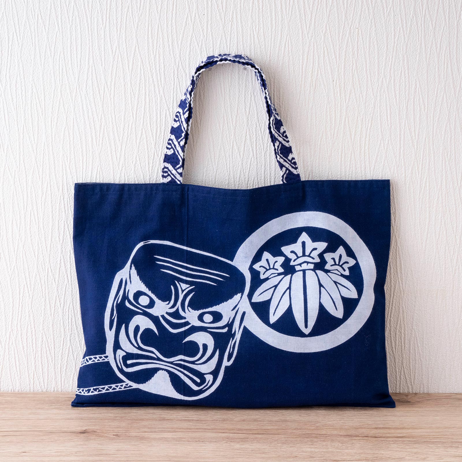 布羊舎/手拭いバッグ/鬼剣舞