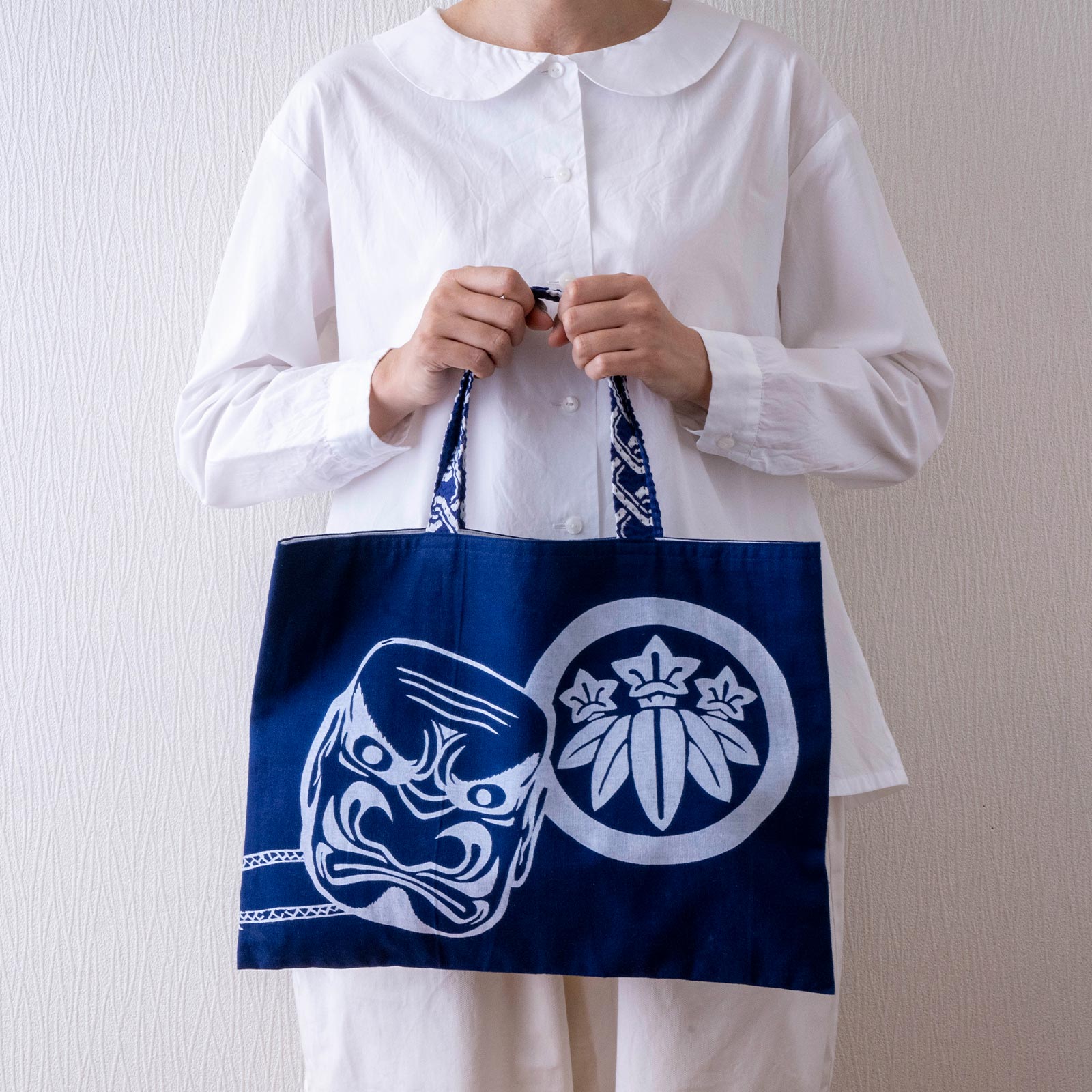 布羊舎/手拭いバッグ/鬼剣舞