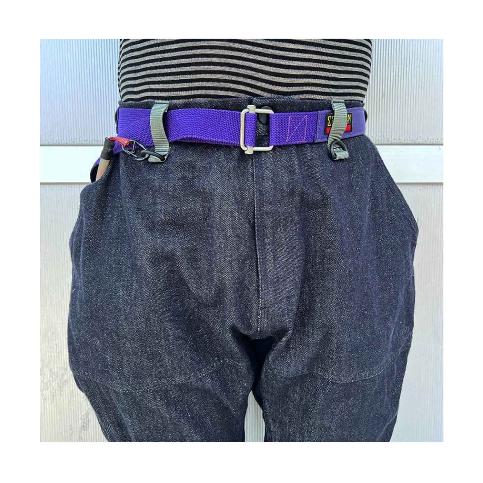 ハーベスタ!ハビコル/デニムボンデッジニッカパンツ L