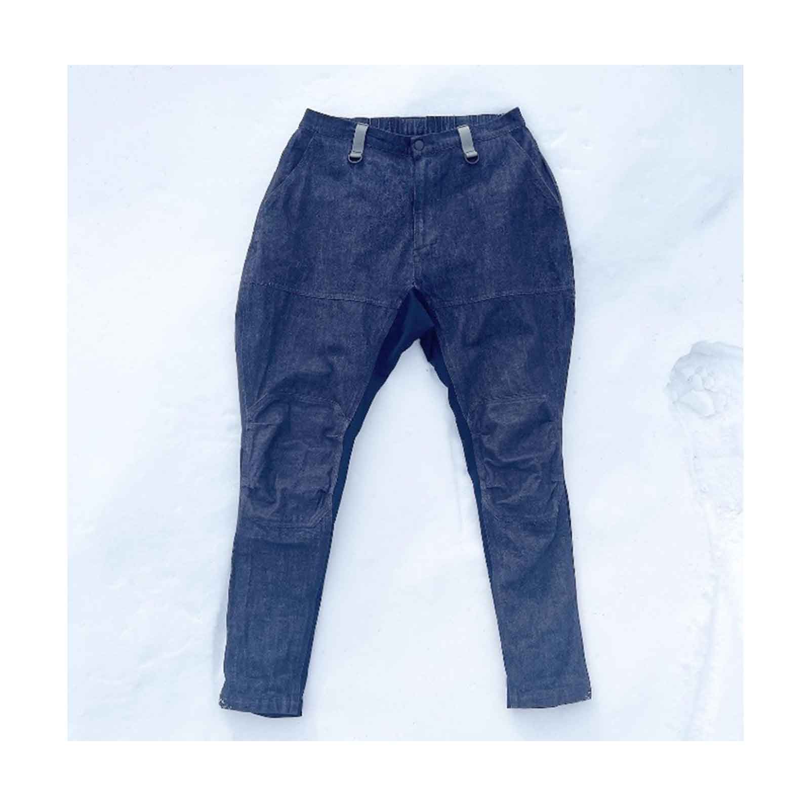 ハーベスタ!ハビコル/デニムボンデッジニッカパンツ L