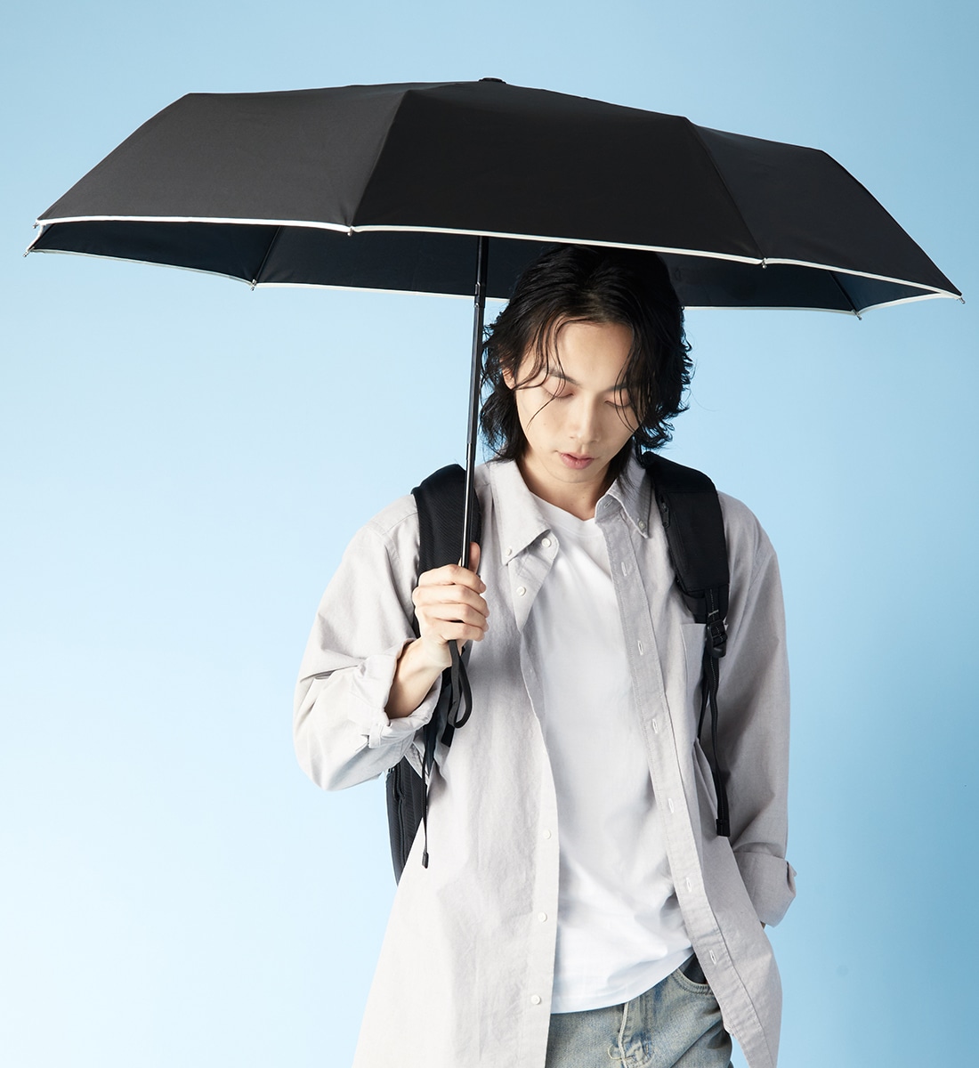 自動開閉 雨傘 折りたたみ 選べる2タイプ～atta/逆さ傘atta～ | すべて