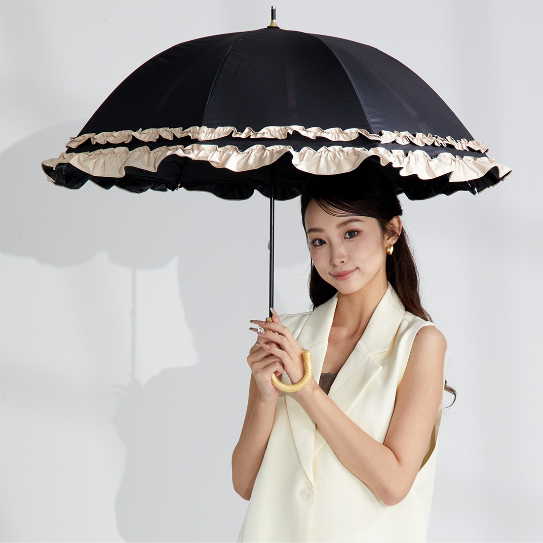 ショート丈日傘 フリル～colon frill～ | すべての商品 | KIZAWA