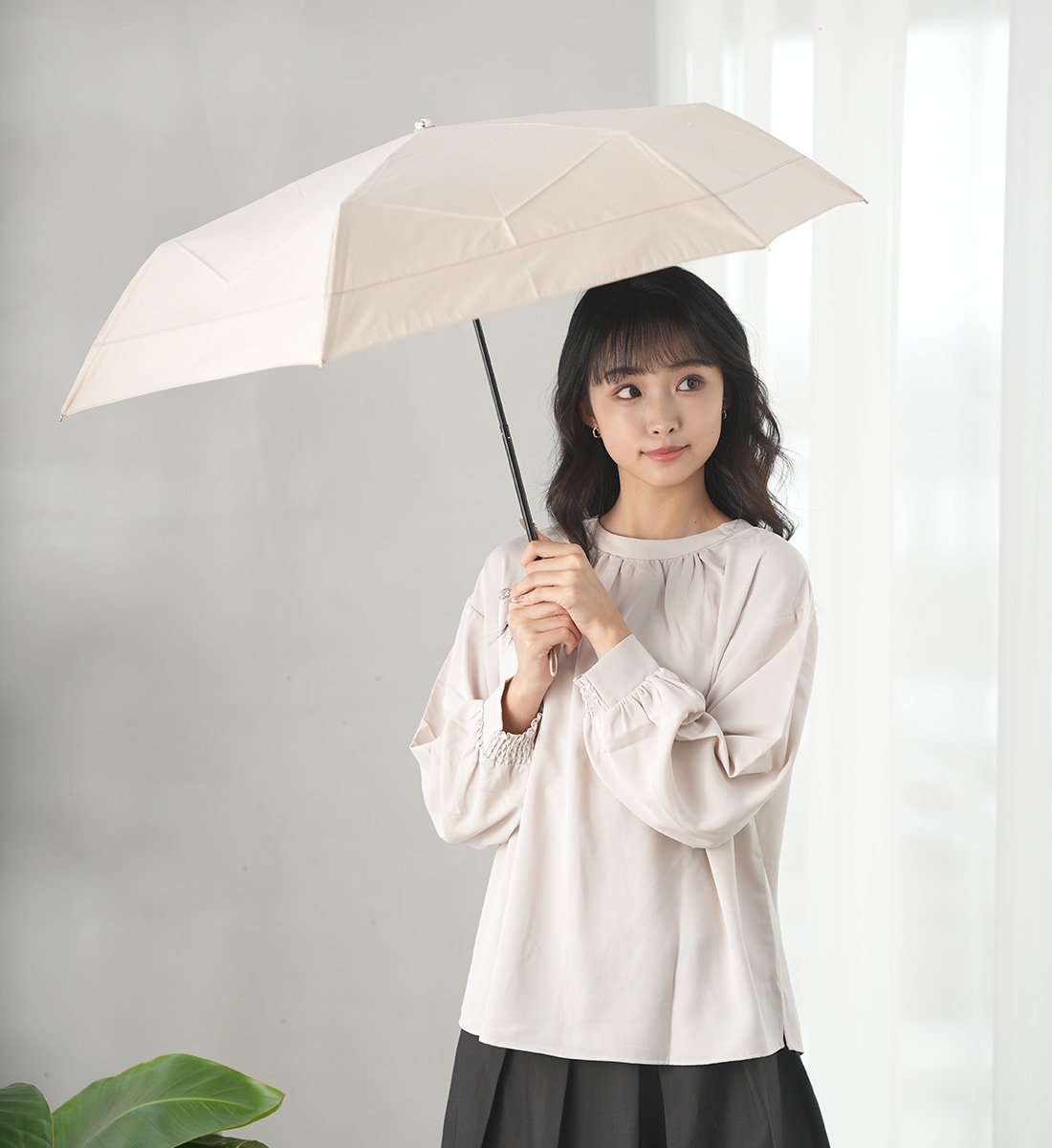 しいちゃん　折りたたみ日傘 限定30％OFF】畳みやすい 形状安定 日傘 折りたたみ Selfold～stella