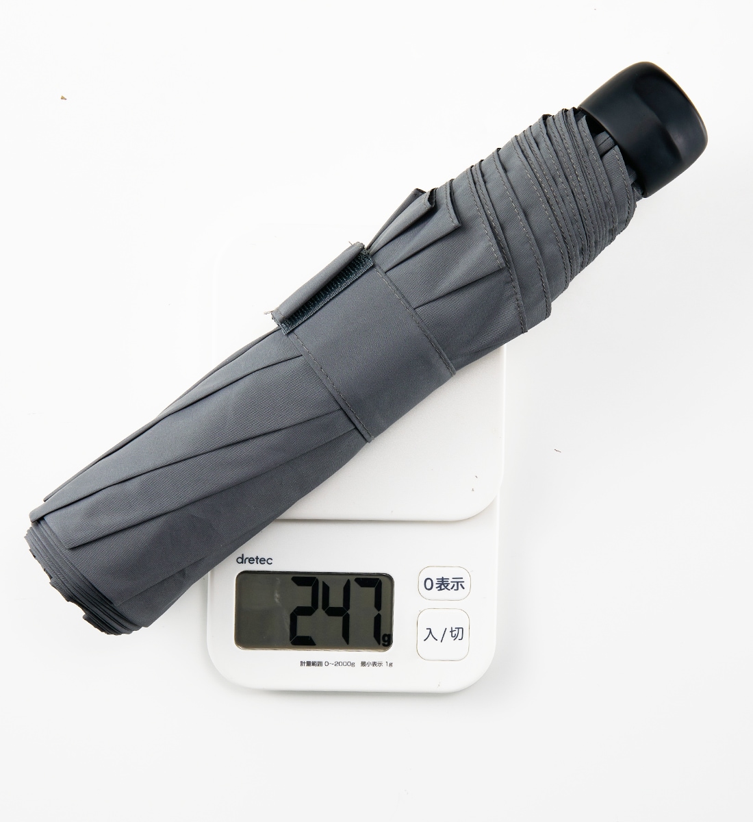 畳みやすい 形状安定 雨傘 折りたたみ 大きい 8本骨 直径114cm Selfold