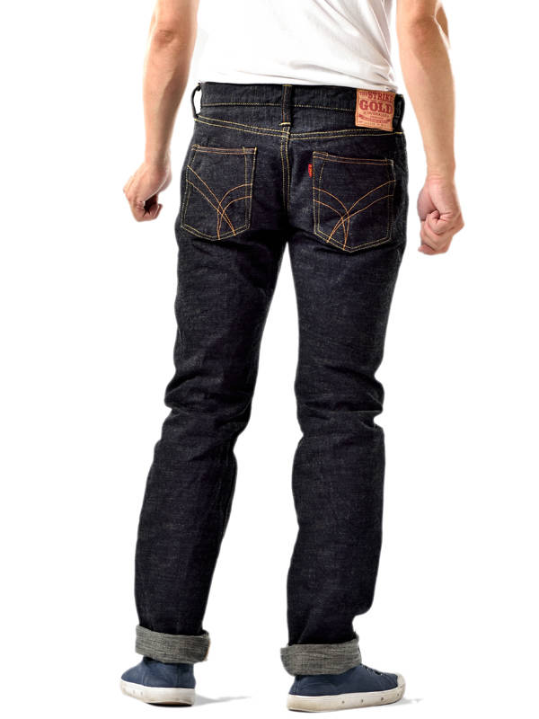 SG5105 ȥ饤 饷å꡼  15oz  졼  ӥå ǥ˥ 5P å ȥ졼 SG5105 / The Strike Gold Classic Series Right-Twill 15oz Gray Slubby Selvedge Denim 5P Jeans Stylish Straight