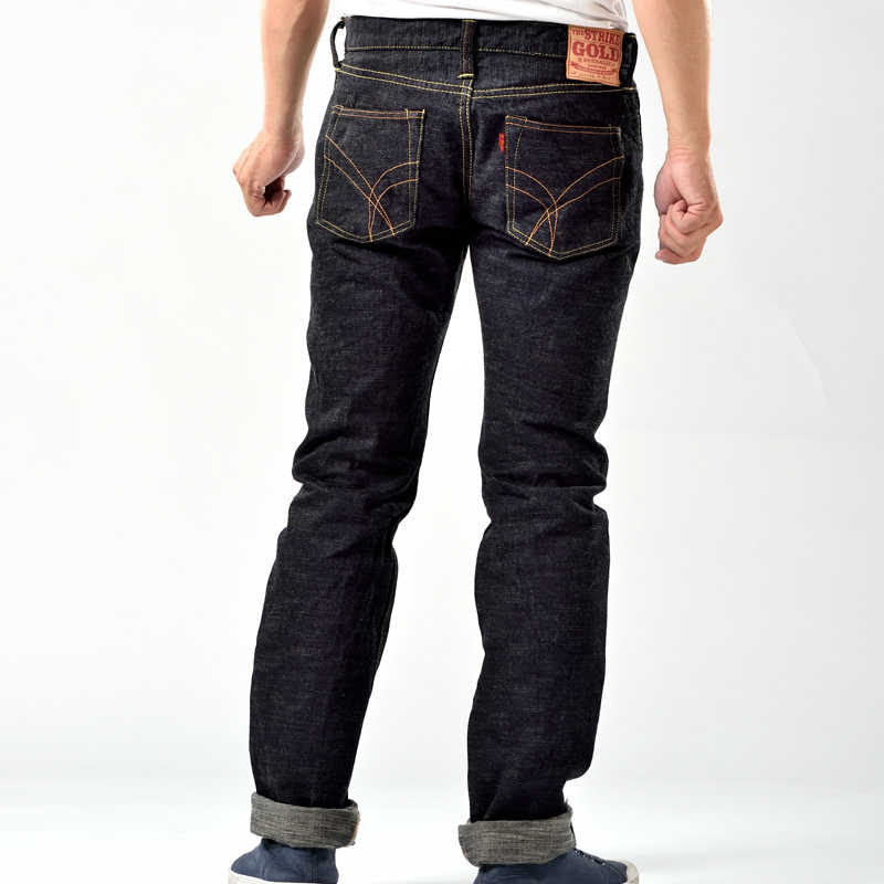 SG5105 ȥ饤 饷å꡼  15oz  졼  ӥå ǥ˥ 5P å ȥ졼 SG5105 / The Strike Gold Classic Series Right-Twill 15oz Gray Slubby Selvedge Denim 5P Jeans Stylish Straight