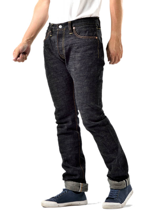 SG5109ۥȥ饤 饷å꡼  15oz  졼  ӥå ǥ˥ 5P  ơѡ SG5109 / The Strike Gold Classic Series Right-Twill 15oz Gray Slubby Selvedge Denim 5P Jeans Slim Tapered