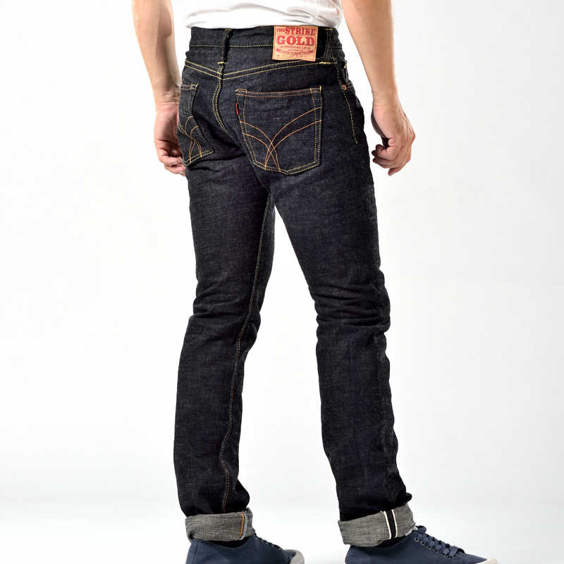 SG5109ۥȥ饤 饷å꡼  15oz  졼  ӥå ǥ˥ 5P  ơѡ SG5109 / The Strike Gold Classic Series Right-Twill 15oz Gray Slubby Selvedge Denim 5P Jeans Slim Tapered