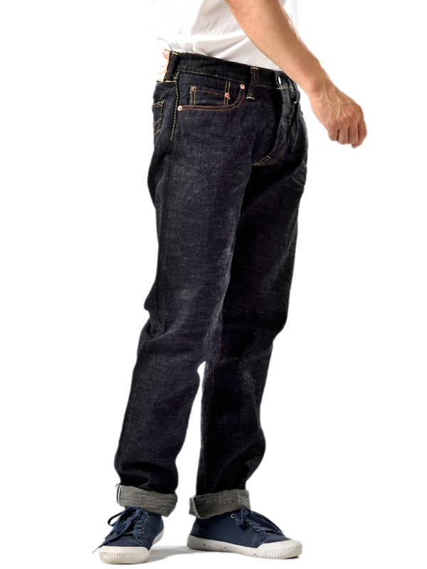 SG5104ۥȥ饤 饷å꡼  15oz  졼  ӥå ǥ˥ 5P 쥮顼 ơѡ SG5104 / The Strike Gold Classic Series Right-Twill 15oz Gray Slubby Selvedge Denim 5P Jeans Regular Tapered