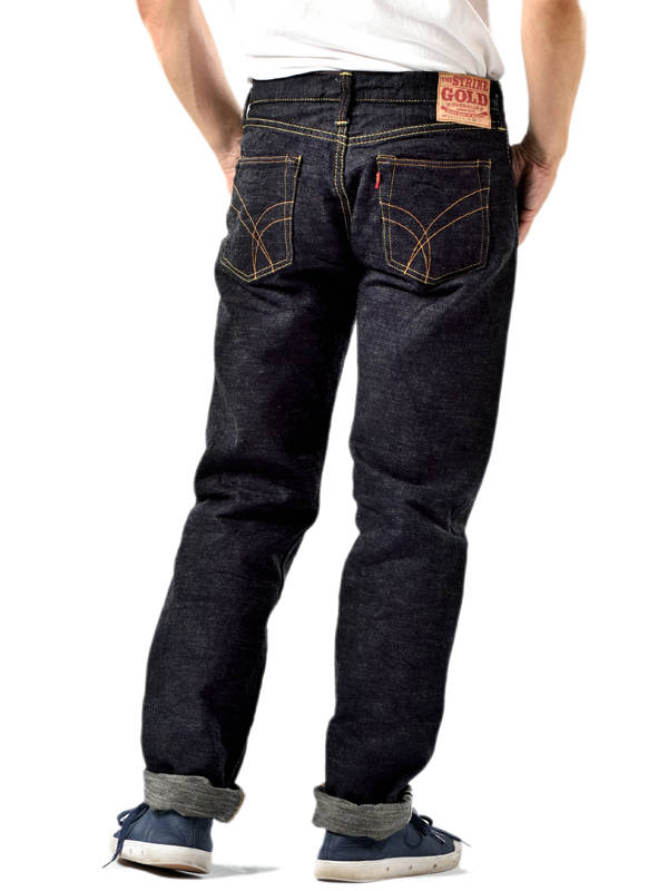 SG5104ۥȥ饤 饷å꡼  15oz  졼  ӥå ǥ˥ 5P 쥮顼 ơѡ SG5104 / The Strike Gold Classic Series Right-Twill 15oz Gray Slubby Selvedge Denim 5P Jeans Regular Tapered