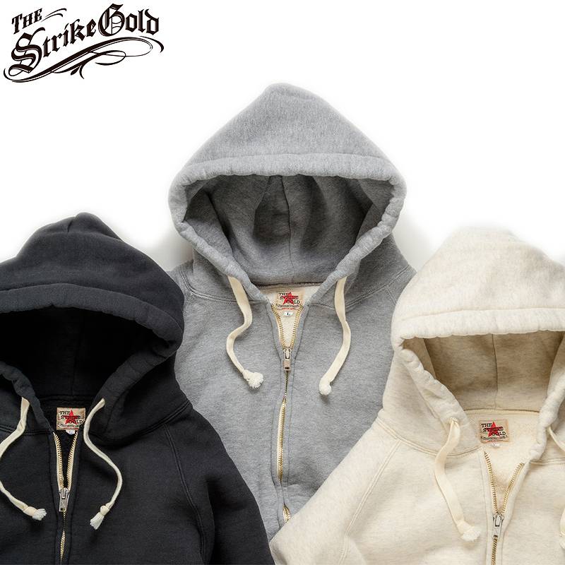 SGC004 ȥ饤 LoopWheel FullZip SweatParka ߤԤߥեZIPåȥѡץ졼 The Strike Gold