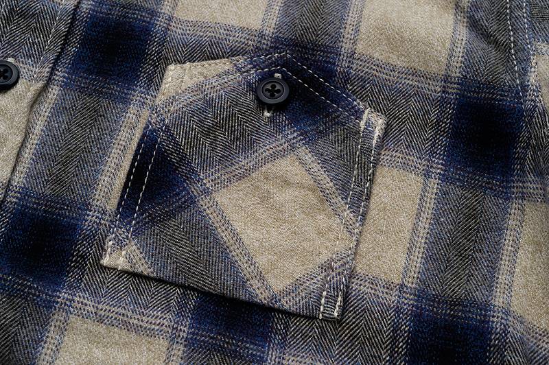 ȥ饤  ե եͥ å   SGS2204 The Strike Gold Brushed Soft Flannel Check Work Shirts