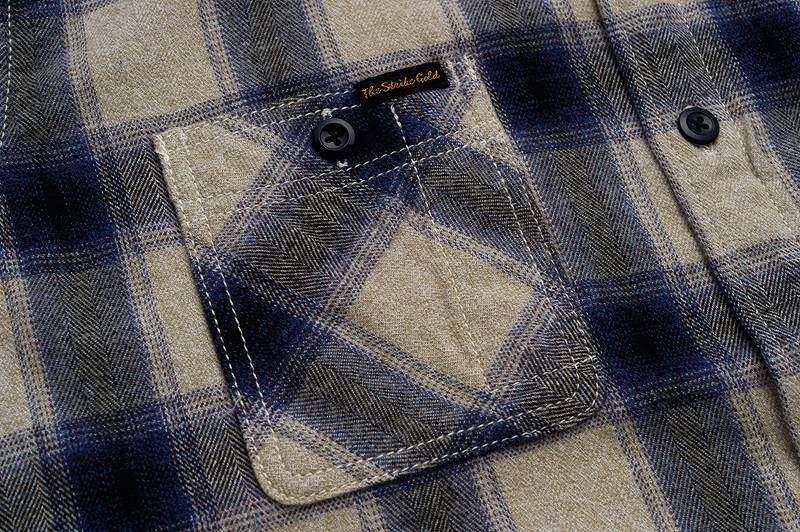 ȥ饤  ե եͥ å   SGS2204 The Strike Gold Brushed Soft Flannel Check Work Shirts