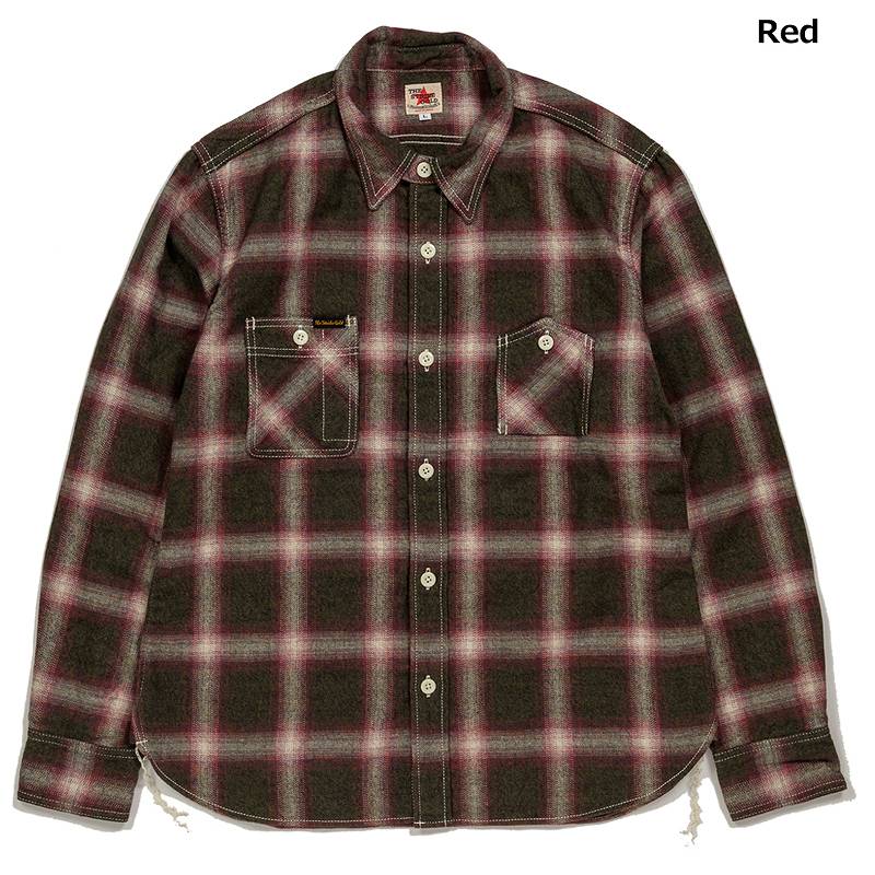 ȥ饤  ե եͥ å   SGS2204 The Strike Gold Brushed Soft Flannel Check Work Shirts