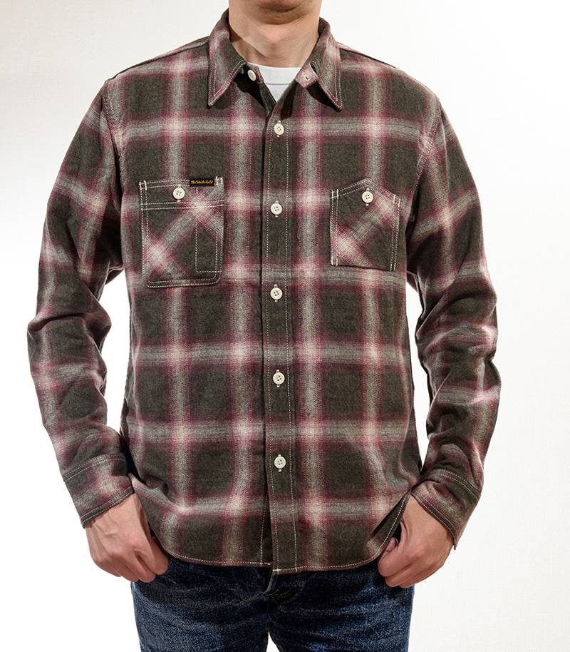 ȥ饤  ե եͥ å   SGS2204 The Strike Gold Brushed Soft Flannel Check Work Shirts