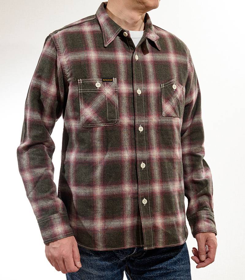 ȥ饤  ե եͥ å   SGS2204 The Strike Gold Brushed Soft Flannel Check Work Shirts