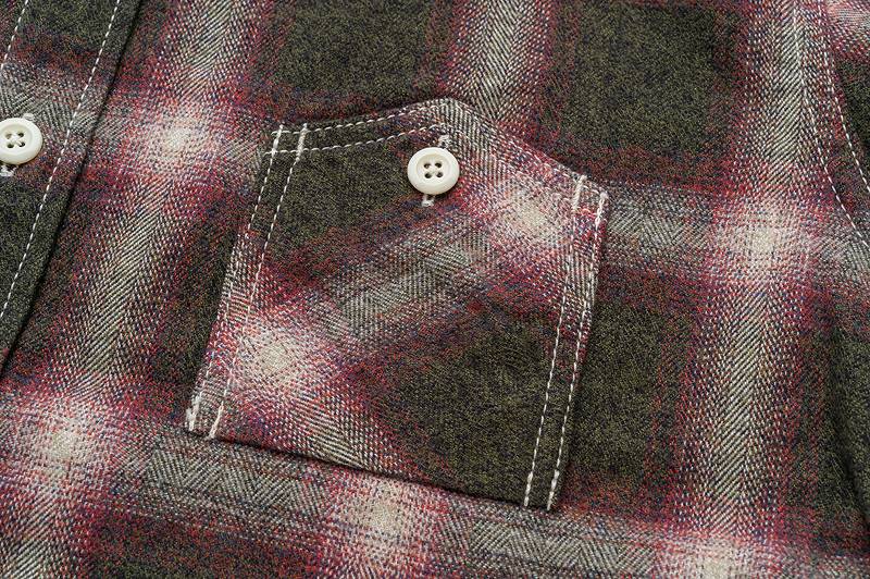 ȥ饤  ե եͥ å   SGS2204 The Strike Gold Brushed Soft Flannel Check Work Shirts