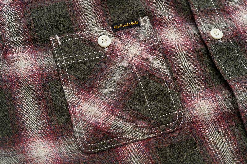 ȥ饤  ե եͥ å   SGS2204 The Strike Gold Brushed Soft Flannel Check Work Shirts