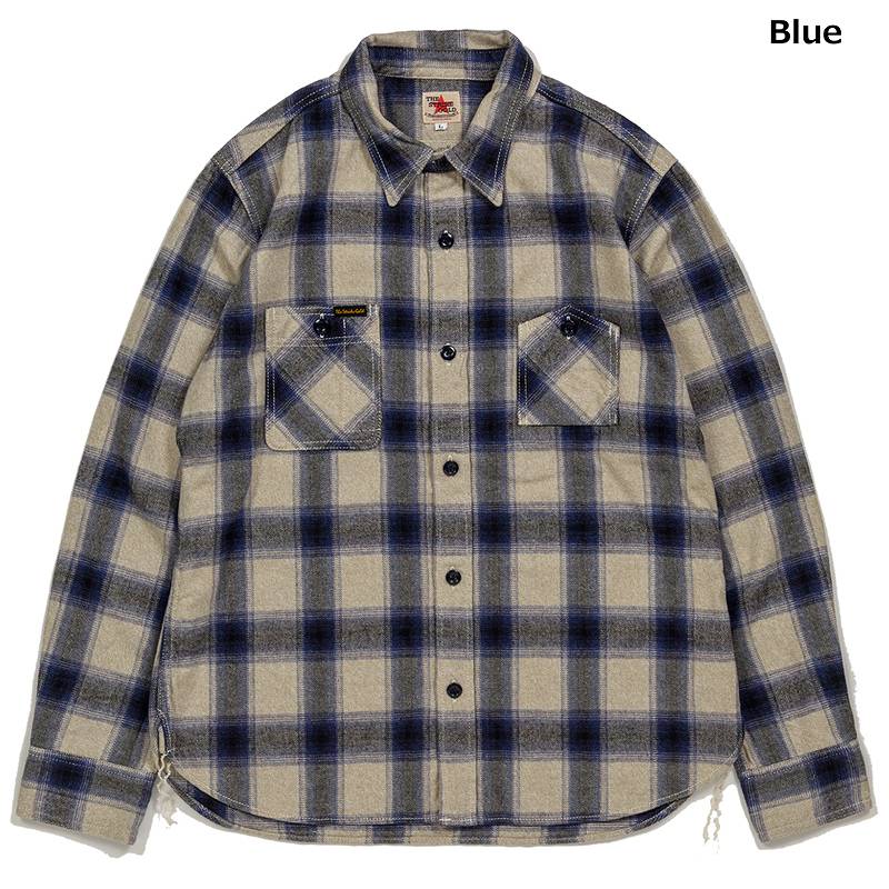 ȥ饤  ե եͥ å   SGS2204 The Strike Gold Brushed Soft Flannel Check Work Shirts