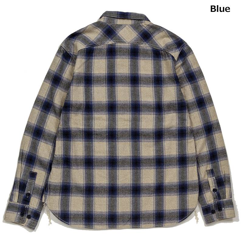 ȥ饤  ե եͥ å   SGS2204 The Strike Gold Brushed Soft Flannel Check Work Shirts