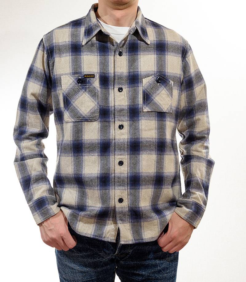 ȥ饤  ե եͥ å   SGS2204 The Strike Gold Brushed Soft Flannel Check Work Shirts