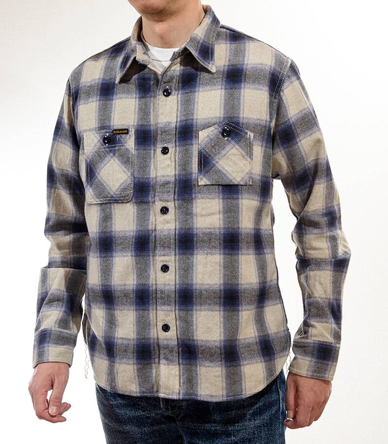 ȥ饤  ե եͥ å   SGS2204 The Strike Gold Brushed Soft Flannel Check Work Shirts