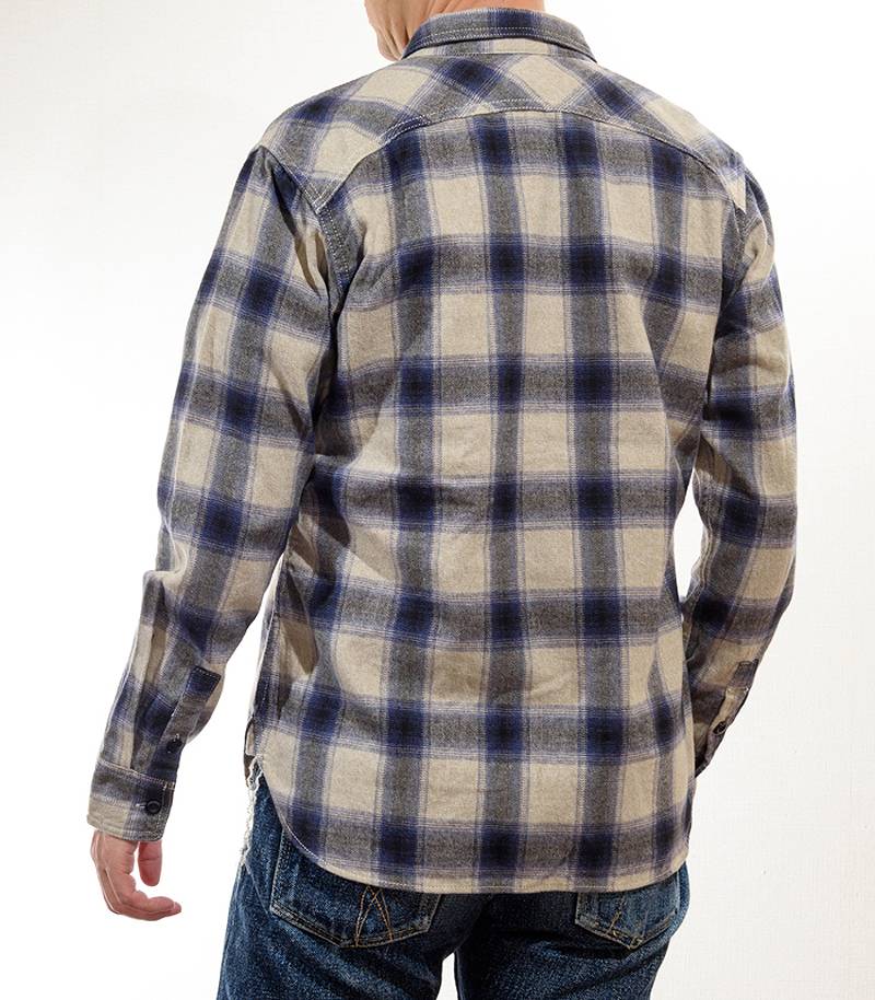 ȥ饤  ե եͥ å   SGS2204 The Strike Gold Brushed Soft Flannel Check Work Shirts