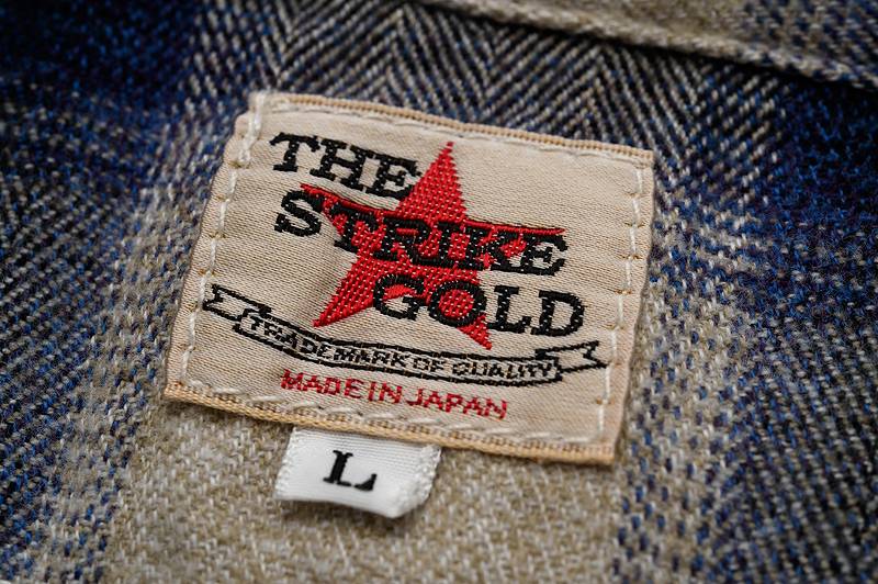 ȥ饤  ե եͥ å   SGS2204 The Strike Gold Brushed Soft Flannel Check Work Shirts