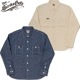 ȥ饤 ӥå ֥졼  SGS2301 / The Strike Gold Selvedge Chambray Work Shirt