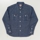 ȥ饤 ӥå ֥졼  SGS2301 / The Strike Gold Selvedge Chambray Work Shirt